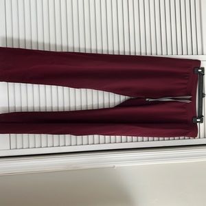 Figs Basic Livingston Scrub Pant Burgundy